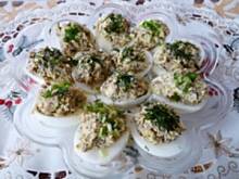 Fot. Anna Z, Jajka faszerowane pieczarkami