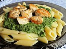 Fot. joana30, Makaron ze szpinakiem i kurczakiem