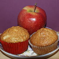 Muffinki z jabłkiem - pyszne