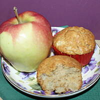 Muffinki z jabłkiem - pyszne