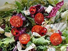 Fot. MIENTA, Sałatka z gorgonzolą i chilli