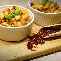 Kurczak z suszonymi pomidorami i bazylią