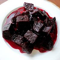 Pieczone buraki na słodko