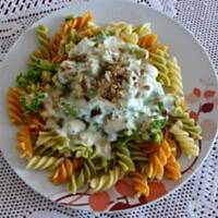 Wariacja makaronowa z kurczakiem