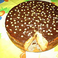 Sernik wielkanocny z czekoladą