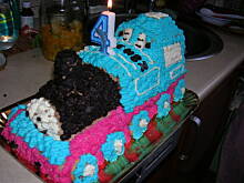 Fot. mariolan76, Tort truflowo-orzechowo-śliwkowy