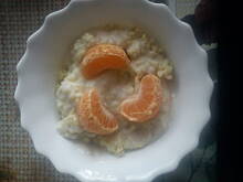 Fot. Ann93, Kasza jaglana na słodko z owocami