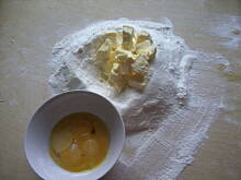 Fot. nefrytka, Sernik z  brzoskwiniami