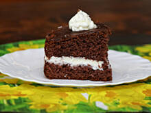 Fot. Agusia2, Ciasto czekoladowe z kremem