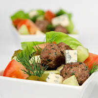 Szybkie kuleczki z wołowiny