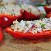 Słodka papryka z pikantnym nadzieniem