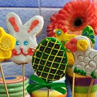 Waniliowe ciasteczka na patyku