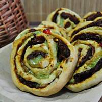 Roladki z szynką i pomidorami