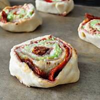 Roladki z szynką i pomidorami