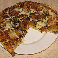 Warzywny omlet