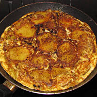 Warzywny omlet
