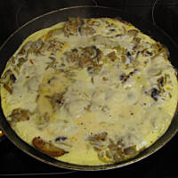 Warzywny omlet