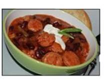 Fot. tolek05, Biała kiełbasa z fasolą -ala meksykańskie jedzonko