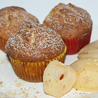 Muffiny gruszkowo-imbirowe