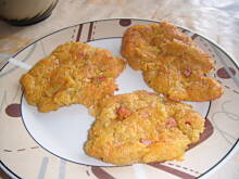 Fot. kuchniahanny, Placki ziemniaczane z kiełbasą