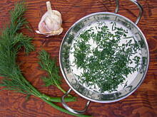 Fot. olusia23, Sos czosnkowo-koperkowy z jogurtem