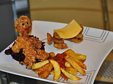 Fot. je7mima, Frytki z kurczakiem z fantazją