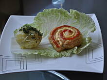 Fot. je7mima, Filet w kształcie muszli z ziemniakami