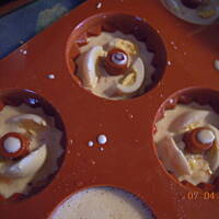 babeczki z łososiem wędzonym