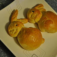 Drożdżowe zajączki