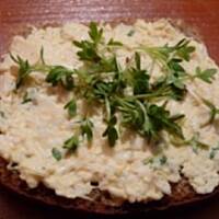 Pasta jajeczna z rzeżuchą