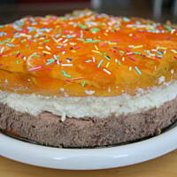 sernik z masą kakaową