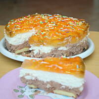 sernik z masą kakaową