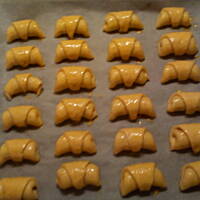 Rogaliki krucho-drożdżowe bez pracy