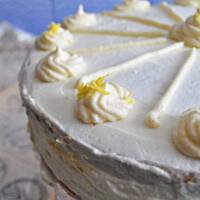 Tort cytrynowo śmietankowy