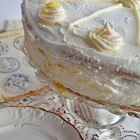 Tort cytrynowo śmietankowy