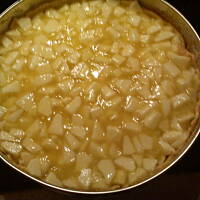 Jabłecznik z bitą śmietaną