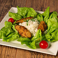 Rumiane skrzydełka w marynacie z soli morskiej i ziół prowansalskich