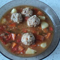 Kufta -bułgarska zupa