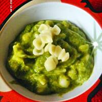 Makaron w sosie brokułowym po 7 miesiącu