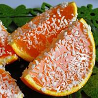 Galaretka w pomarańczy