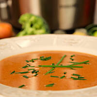 Pomidorówka z sokowirówki