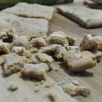 Herbaciane lody z herbatnikami