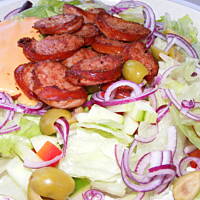 Szybka kolacja w 5 min.-kiełbasa w towarzystwie