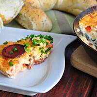 Frittata pikantna z chorizo