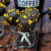 Kawowo-pomarańczowe cake pops