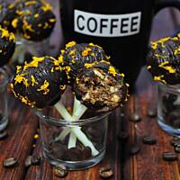 Kawowo-pomarańczowe cake pops