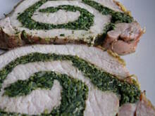 Fot. olusia23, Rolada ze schabu ze szpinakiem i żółtym serem