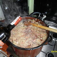 Kapusta kiszona z mięsem-bigos