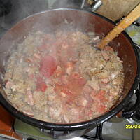 Kapusta kiszona z mięsem-bigos