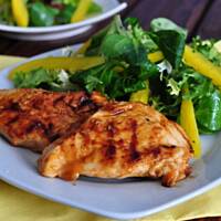 Słodko - pikantny grillowany kurczak